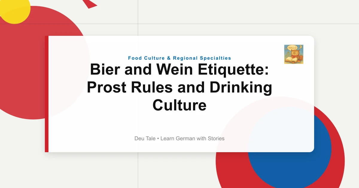 Featured image for Bier and Wein Etiquette: Prost Rules and Drinking Culture