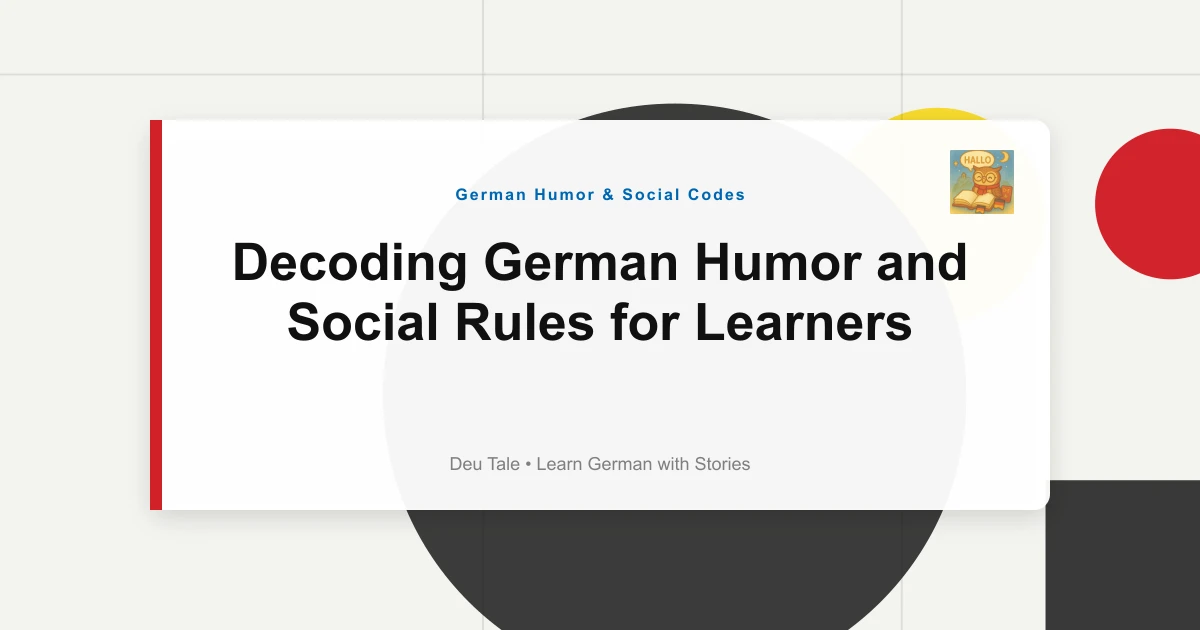Decoding German Humor and Social Rules for Learners